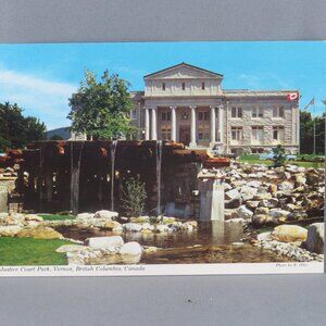 Vintage Postcard - Justice Court House Vernon British Columbia - Alex Wilson